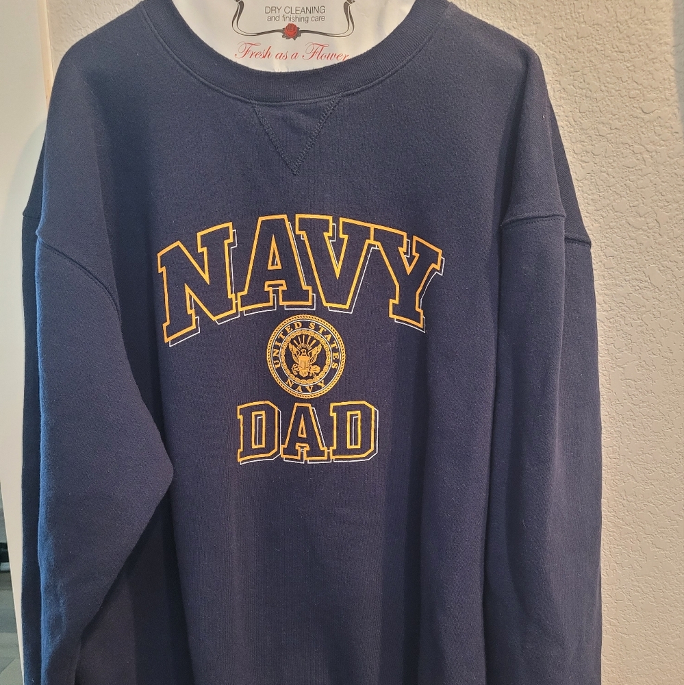 Navy Dad Sweatshirt